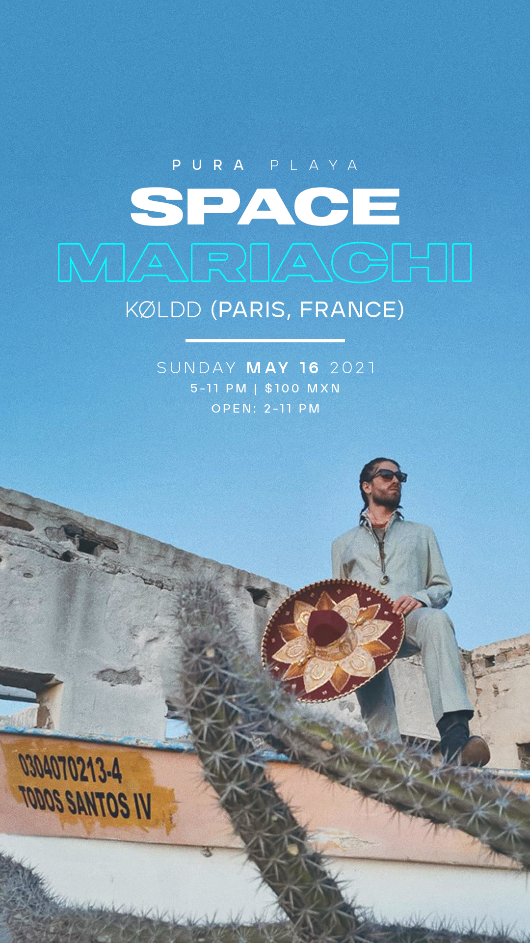 Space Mariachi Flyer 4